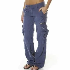 Broeken & Rokken Dames*Paloma - Luchtige cargo broek met zakken voor dames, perfect voor de zomer