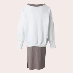 Sets Dames*Paulina - Elegante Zomerse Damestop en Rok Combo Wit