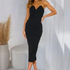 Jurken & Jumpsuits Dames*Paulita - Strapless zomerjurk voor dames - Perfect voor Lente en Zomer