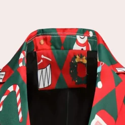 Jassen Heren*PAULOS - Trendy Zomerblazer voor Heren Rood