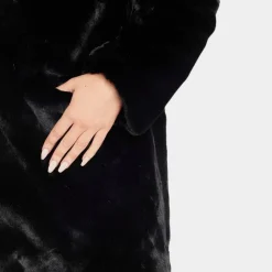 Jassen Dames*PEGGY - Geraffineerde Pluche Jas voor Dames