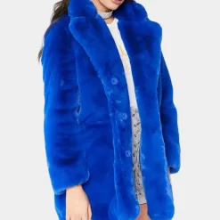 Jassen Dames*PEGGY - Geraffineerde Pluche Jas voor Dames