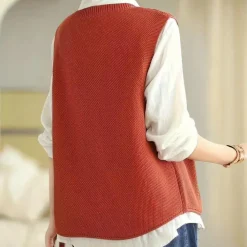 Truien & Vesten Dames*Penina - Elegant geborduurd damesvest met bloemen voor de zomer