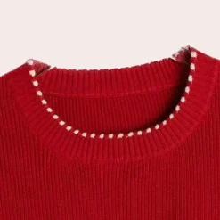 Truien & Vesten Dames*Peninah - Stijlvolle zomerse trui met ronde hals voor dames