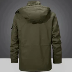 Jassen Heren*PETER - Warme Winterjas met Capuchon voor Heren