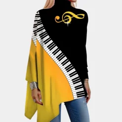 Topjes & Shirts Dames*PHAEDRA - Stijlvol Zomer Overhemd voor Dames Geel