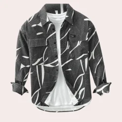 Shirts Heren*Piotr - Casual-Chic bedrukt poloshirt voor heren - Zomerse Stijl