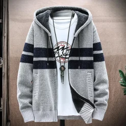 Jassen Heren*Portier - Lichte herenjas met capuchon voor de zomer