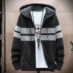 Jassen Heren*Portier - Lichte herenjas met capuchon voor de zomer