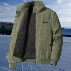 Jassen Heren*POUL - Retro ribfluwelen jack