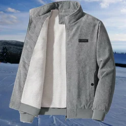 Jassen Heren*POUL - Retro ribfluwelen jack