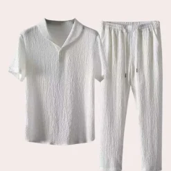 Sets Heren*Primo - Luxe zomerse tweedelige herenset