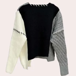 Truien & Vesten Dames*QUINLAN - Trendy en Comfortabel Gebreid Damesvest voor de Lente en Zomer