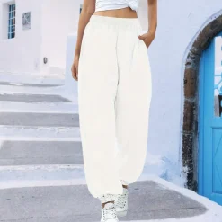 Broeken & Rokken Dames*RAAKEL - Luchtige Zomer Jogging Broek voor dames