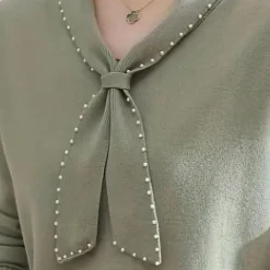 Truien & Vesten Dames*Rada - Tijdloze stijl zomertrui voor dames Lichtgroen