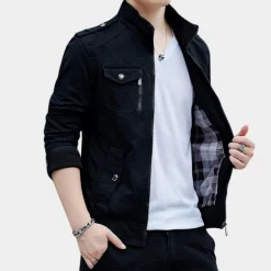 Jassen Heren*Radu - Moderne Cargo-jack met Functionele zak voor de Zomer