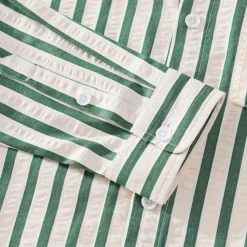 Shirts Heren*Raimund - Heren Veelzijdig Gestreept Shirt Lange Mouw Zomereditie