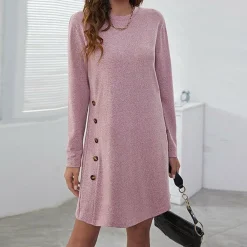 Jurken & Jumpsuits Dames*RENILDE - Lange mouw zomerjurk