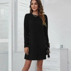 Jurken & Jumpsuits Dames*RENILDE - Lange mouw zomerjurk