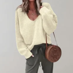 Truien & Vesten Dames*Revna - Casual gebreide damestrui voor de zomer