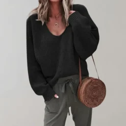 Truien & Vesten Dames*Revna - Casual gebreide damestrui voor de zomer