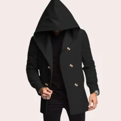 Jassen Heren*Reynart - Trendy jas met capuchon voor heren