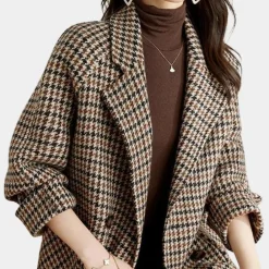 Jassen Dames*Rodica - Modieuze damesjas voor de zomer Koffie