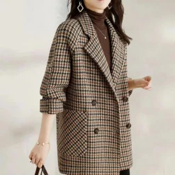 Jassen Dames*Rodica - Modieuze damesjas voor de zomer Koffie