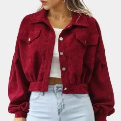 Jassen Dames*Roksana - Geribd damesjack voor de zomer