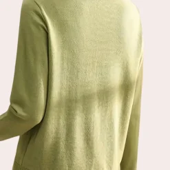 Truien & Vesten Dames*Rosica - Modieuze Zomerse Damestrui met Kraag en Knopen