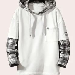 Shirts Heren*ROY - Modieuze Zomer Sweatshirt Hoodie voor Heren