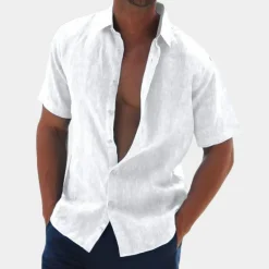 Shirts Heren*Royal - Herenoverhemd met halve mouw voor de zomer