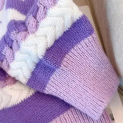 Truien & Vesten Dames*Rudella - Stralende Zomertrui voor Dames met Druppelschouder Paars