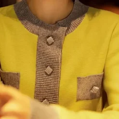 Truien & Vesten Dames*Rumjana - Elegante zomer- en lentegilet voor dames Geel