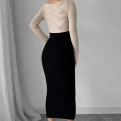 Jurken & Jumpsuits Dames*SABIN - Luxe Zomerjurk voor Dames Zwart