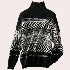 Truien & Vesten Dames*SABINA - Moderne Hoge Hals Trui voor Dames