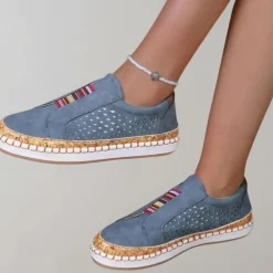 Damesschoenen*Sally - Lichtgewicht damesloafers voor de zomer