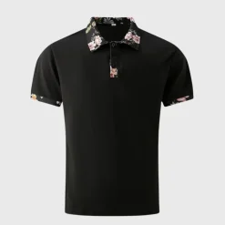 Shirts Heren*Sander - Herenpoloshirt met bloemenprint voor de zomer