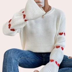 Truien & Vesten Dames*SANDRA - Comfortabele Lente/Zomer Trui voor Dames