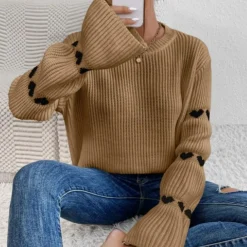 Truien & Vesten Dames*SANDRA - Comfortabele Lente/Zomer Trui voor Dames