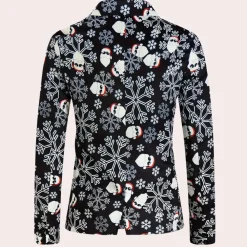 Jassen Heren*SANTIAGO - Luxe Zomerblazer voor Heren Zwart