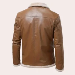 Jassen Heren*SANTINO - Geraffineerde Winterjas voor Heren Bruin