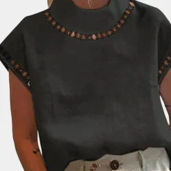 Blazers & Blouses Dames*Sarrah - Elegante damesblouse voor de zomer