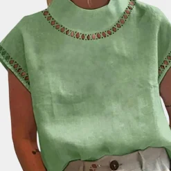 Blazers & Blouses Dames*Sarrah - Elegante damesblouse voor de zomer