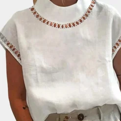 Blazers & Blouses Dames*Sarrah - Elegante damesblouse voor de zomer