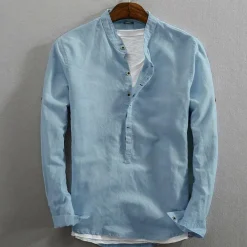 Shirts Heren*Saul - Casual zomer overhemd