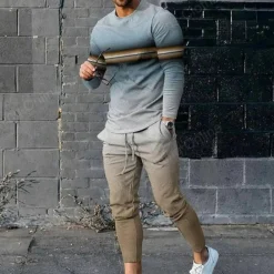 Sets Heren*Savvas - Comfortabele 2-delige zomerset voor heren