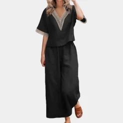 Sets Dames*Scarlett - Elegante zomerse tweedelige damesset