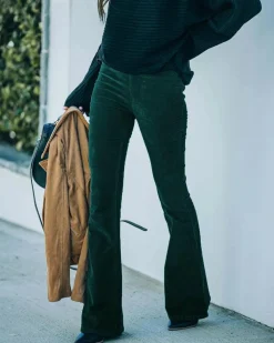 Broeken & Rokken Dames*Selena - High waist flare pants voor dames - Zomerse stijl