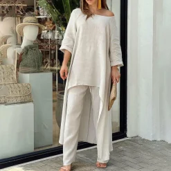 Sets Dames*SERAPHINE - Trendy zomers casual setje